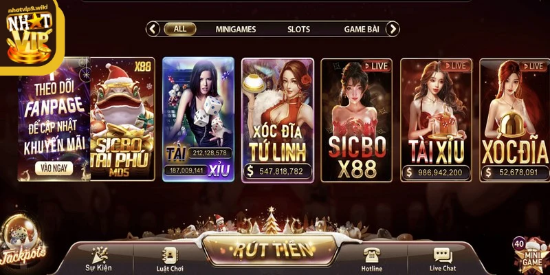 Giới thiệu tổng quan về sảnh casino tại Nhatvip